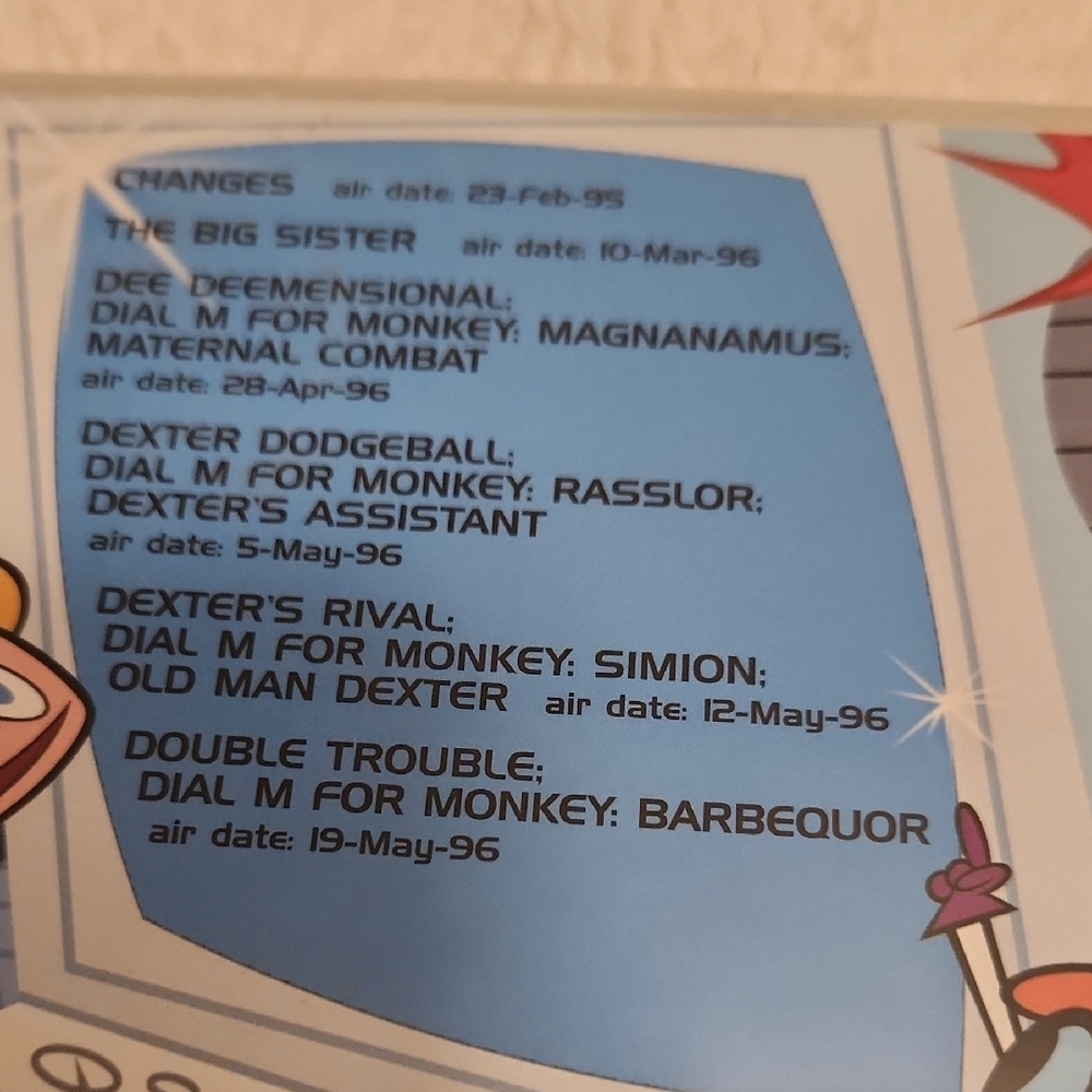 Cartoon Network Dexter's Laboratory Collector's Edition DVD - Blue and Yellow - Picture 3 of 6